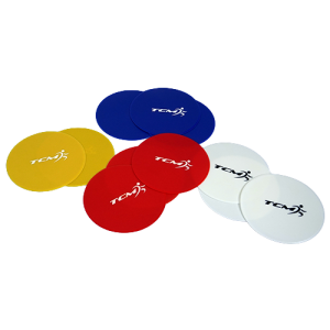 Flat Cones - Set of 10